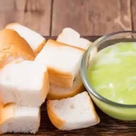 ปังปิ้ง มิกาเอล : นมสด ขนมปัง สังขยา แซนวิช