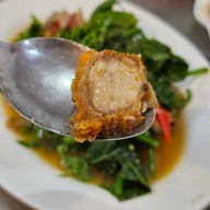 เมนูของร้าน ตึ๊งข้าวต้มหัวปลา บางบอน