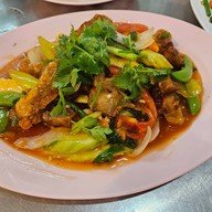 เมนูของร้าน ตึ๊งข้าวต้มหัวปลา บางบอน