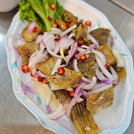 เมนูของร้าน ตึ๊งข้าวต้มหัวปลา บางบอน