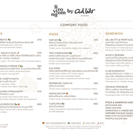 เมนู Living Room at Ad Lib Bangkok