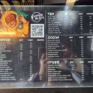 เมนู อันเดอร์แบล็ค คอฟฟี่ ทาวน์อินทาวน์