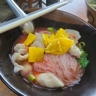 เมนูของร้าน ร้านเย็นตาโฟป้าศรี ลำปาง