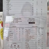 เมนู 1:2 coffee (1:2 คอฟฟี่ ) เมืองทองธานี