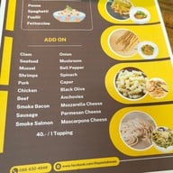 เมนู The Pasta House ร้านอาหารอิตาเลี่ยนฟิวชั่น