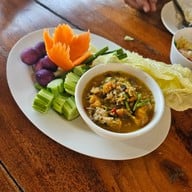 เมนูของร้าน รับลม ชมเกาะ