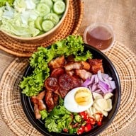 ⭐️เจริญรสหมูทอด🏅ข้าวหมูทอดต้นตำรับ👍 อโศก