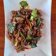 เมนูของร้าน ครัวผักกูด ทองผาภูมิ