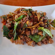เมนูของร้าน ครัวผักกูด ทองผาภูมิ