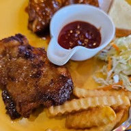 เมนูของร้าน บีเคเคกริลล์ @ หน้าโรงพยาบาลสมุทรปราการ หน้าโรงพยาบาลสมุทรปราการ