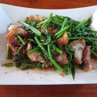 เมนูของร้าน ครัวผักกูด ทองผาภูมิ