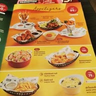 เมนู Sizzler เซ็นทรัล พลาซ่า มหาชัย