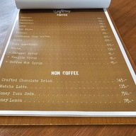 เมนู Craftsman Roastery & Brew Bar สาธุประดิษฐ์