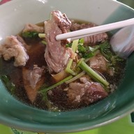 เมนูของร้าน เกาเหลาเนื้อวัวไร้เทียมทานราชวัตร