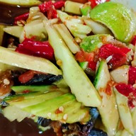 เมนูของร้าน ร้านส้มตำเจ๊หอมอุดร
