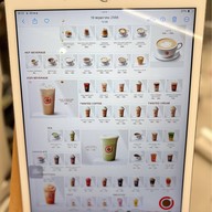 เมนูของร้าน True Coffee เซ็นทรัล พระราม 2