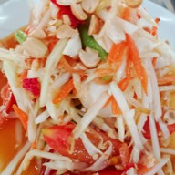 เมนูของร้าน ร้านส้มตำเจ๊หอมอุดร