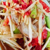 เมนูของร้าน ร้านส้มตำเจ๊หอมอุดร