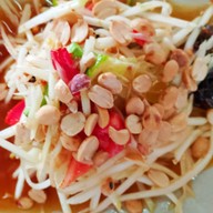 เมนูของร้าน ร้านส้มตำเจ๊หอมอุดร