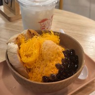 เมนูของร้าน นมมันนัว และ อาหารจานหลัก สันป่าข่อย