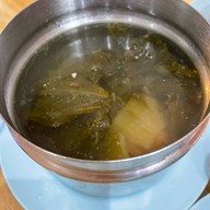 เมนูของร้าน เกาเหลาเลือดหมูซอยแฉล้ม ซอยแฉล้ม