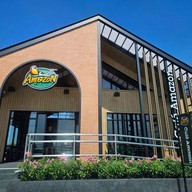 หน้าร้าน Cafe Amazon บางปะอิน กาญจนภิเษก สาย9 ขาออก
