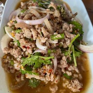 เมนูของร้าน ลาบป้านอม