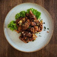 Kinsenหมูกรอบ(เมนูเจเท่านั้น 19-29ตค)