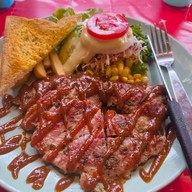 เมนูของร้าน ซันชายน์ สเต็ก ไม่มีสาขา