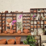 บรรยากาศ The Flask Cafe' By Air Orchids