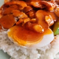 เมนูของร้าน เจ๊แอ๊ดข้าวหมูแดง หมูกรอบ