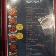 เมนู MAPO GALBI