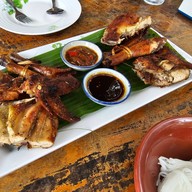 เมนูของร้าน กุหลาบดอกใหม่ บายนิวไก่ย่างบัวตอง