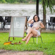 My space coffee&river