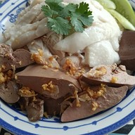 เมนูของร้าน ต้องมนต์มันไก่,Hainanese chicken สุโขทัย