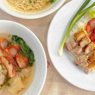 ข้าวมันไก่ตอนบุญทวี บะหมี่เกี๊ยว ข้าวหมูกรอบ ราชพฤกษ์ ปทุมธานี ปั้ม ปตท กม35