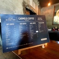 เมนู carmelo club coffee -