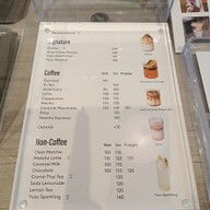 เมนู Shelter Coffee Stand -