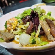 เมนูของร้าน สุกี้ช้างเผือก ประตูช้างเผือก
