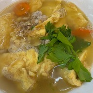 เมนูของร้าน ปาหนัน ข้าวต้มกุ้ย Pattaya