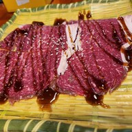 เมนูของร้าน ถ่านทอง โคขุนโพนยางคำ