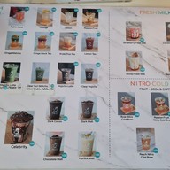 เมนู PRIDE Specialty Tea & Coffee Roasters ราชพฤกษ์