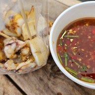 เมนูของร้าน ปลาหมึกนายปาด