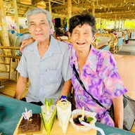 หอยทอด ลุงเล็ก กระทุ่มแบน ตลาดกระทุ่มแบน