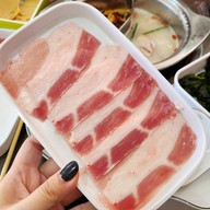 เมนูของร้าน สามก๊กสุกี้หมาล่าสายพาน สาขาลาดพร้าว101