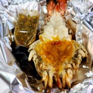 กุ้งเผา สะใภ้ริมน้ำ ตลาดกลางอยุธยา