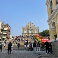 บรรยากาศ Ruins of St. Paul’s