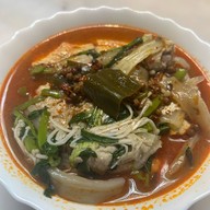 เมนูของร้าน มู่หลิน สุกี้ หม่าล่าทัง mala noodle & sukiyaki 麻辣烫 สนามบินน้ำ