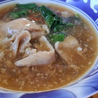 เมนูของร้าน ราดหน้ากะทะทอง โรบินสันสมุทรปราการ หน้าแม็คโดนัล