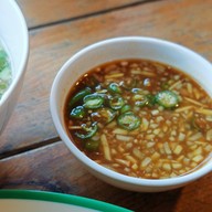 เมนูของร้าน เรือนขุนพิเรนท์ ข้าวมันไก่ ก๋วยเตี๋ยว นนทบุรี